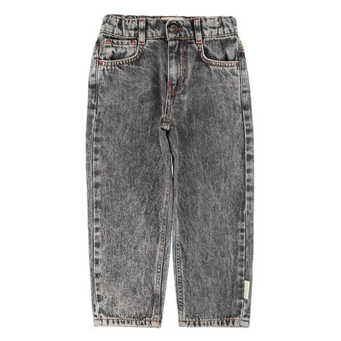 Piupiuchick unisex trousers | washed black denim