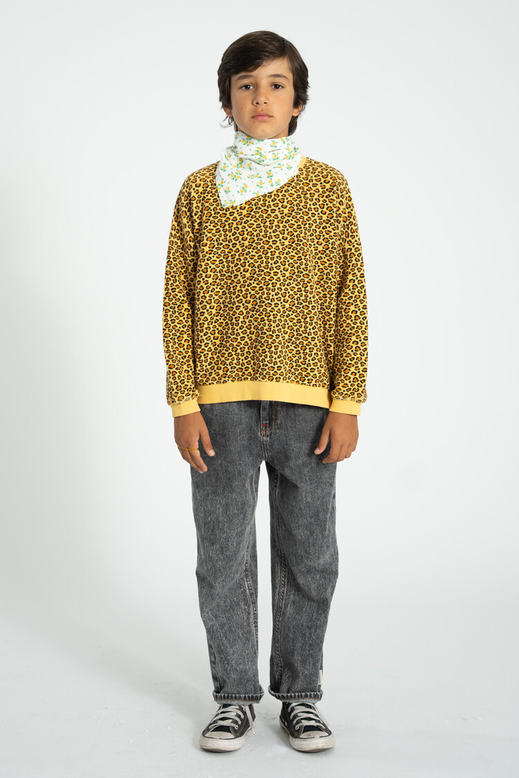 Piupiuchick unisex trousers | washed black denim