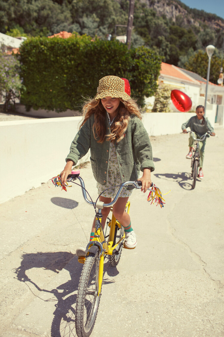 Piupiuchick socks | green with red stripes