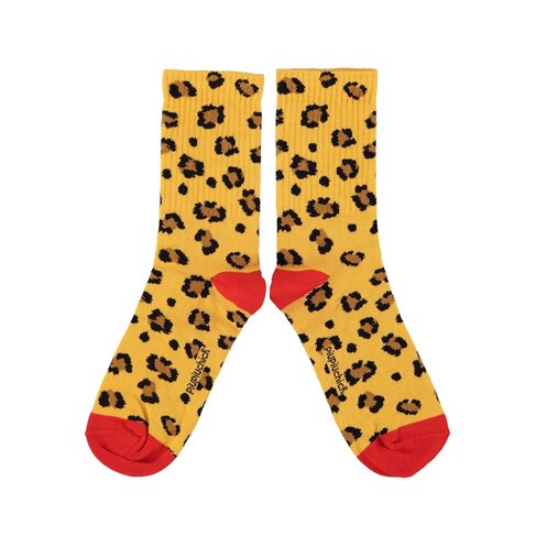 Piupiuchick socks | mustard animal print