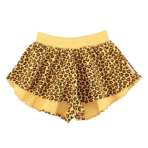 Piupiuchick shorts | mustard animal print