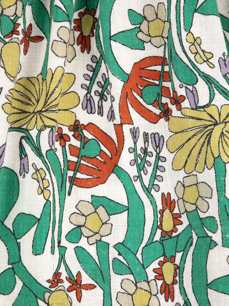 Bobo Choses Color Herbalist all over woven skirt