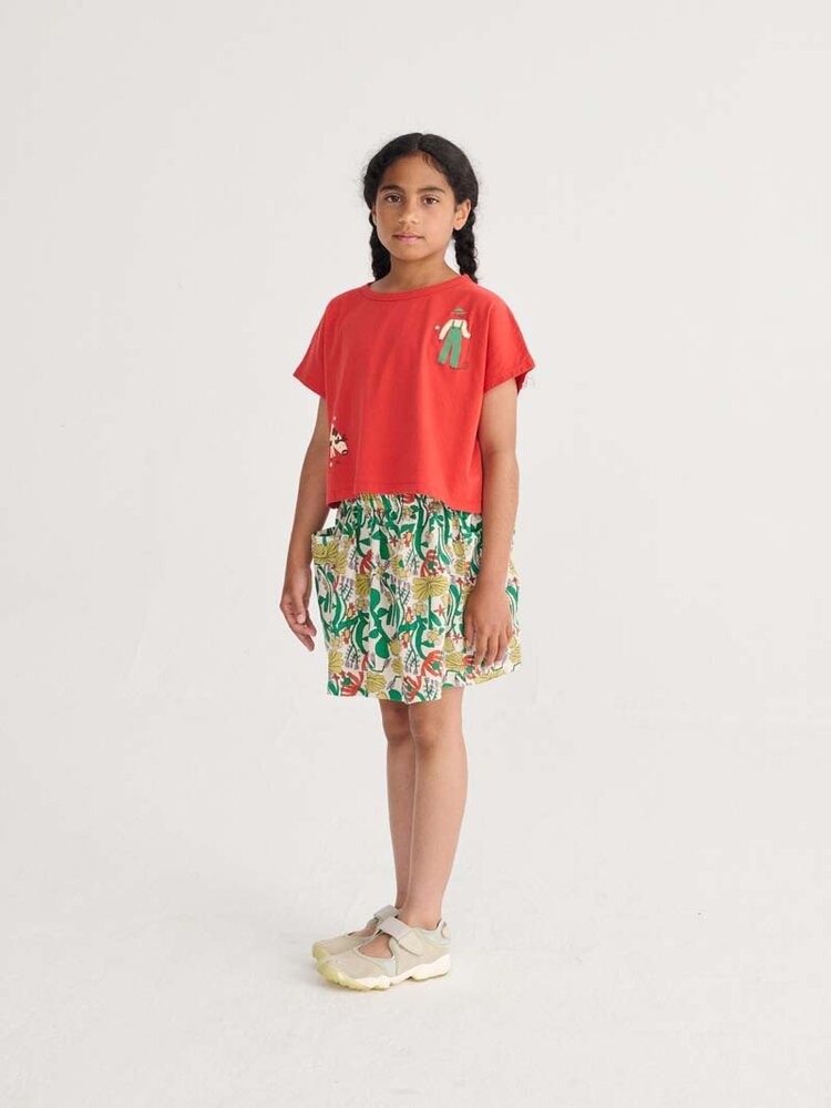 Bobo Choses Farm Adventure cropped T-shirt