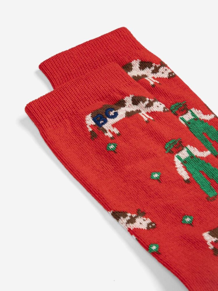 Bobo Choses  Farm Adventure all over long socks