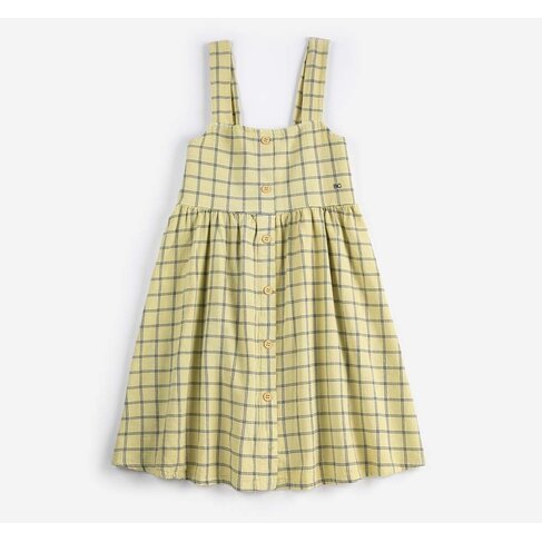 Bobo Choses Spicy Window Pane woven dress