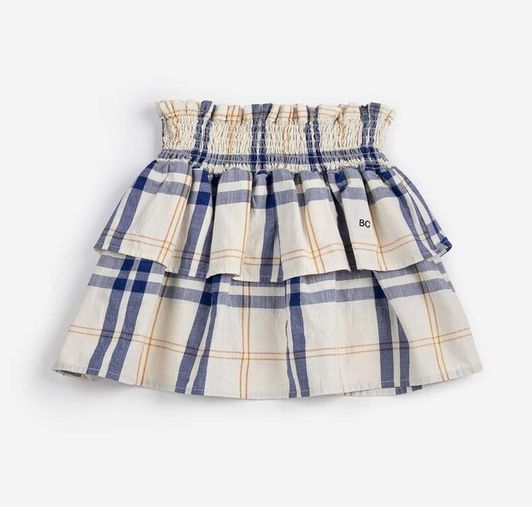 Bobo Choses Fun Tartan woven skirt