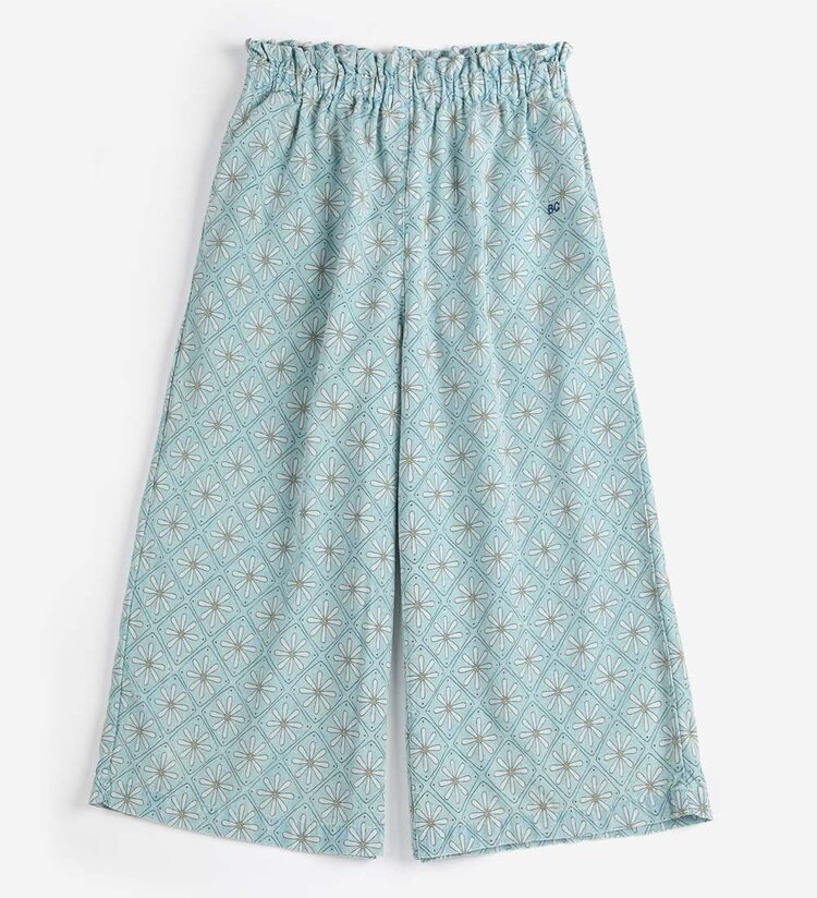 Bobo Choses Daisy Mosaic all over woven culotte pants