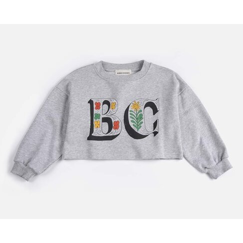 Bobo Choses Spring Letters cropped sweatshirt