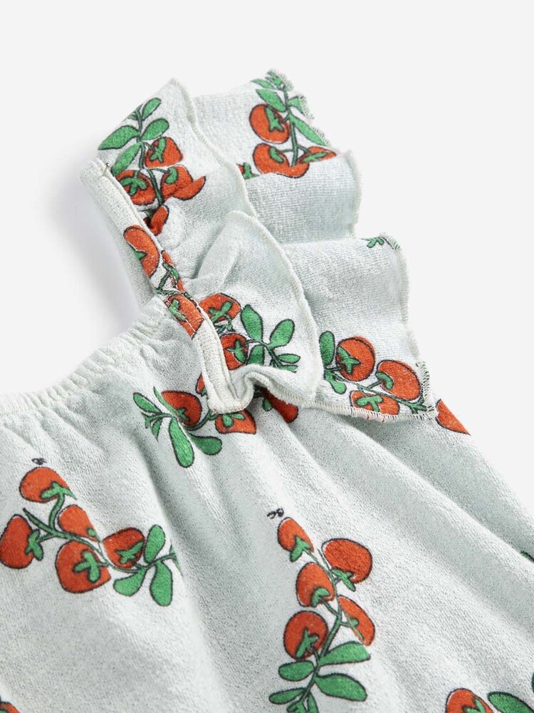 Bobo Choses  Juicy Tomatoes all over ruffled dress