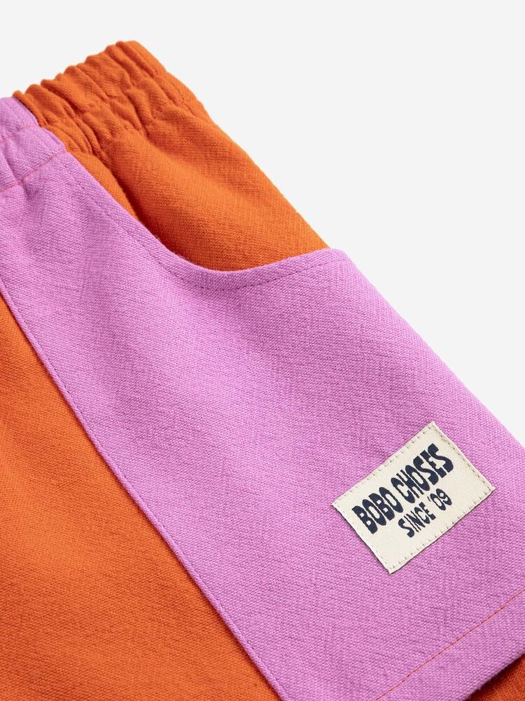 Bobo Choses  Bobo Choses color Block woven shorts