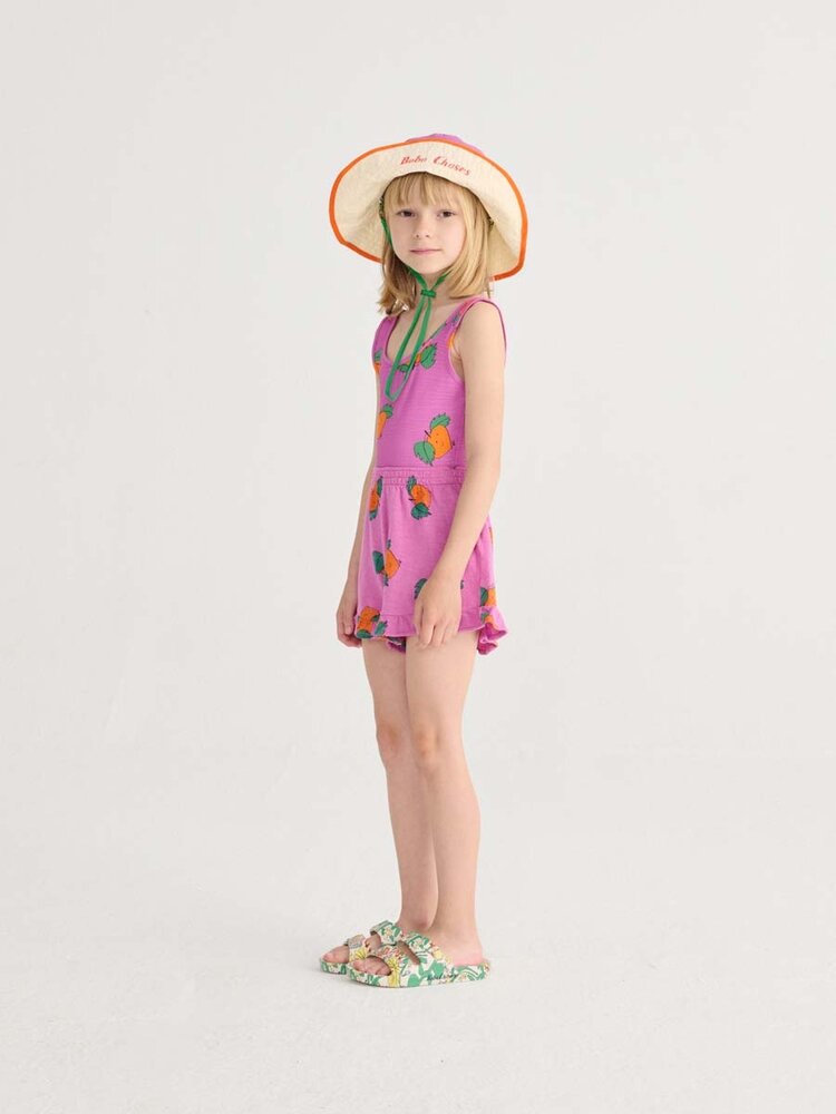 Bobo Choses Tangerine all over swimsuit