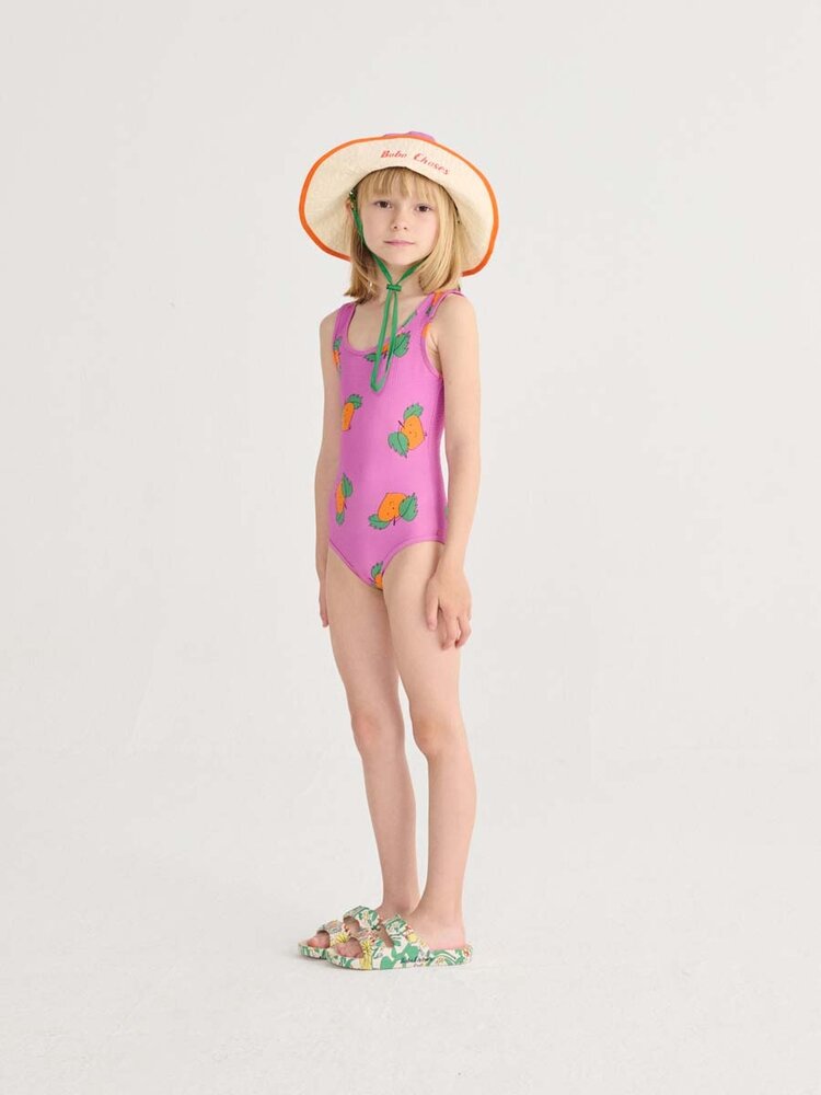 Bobo Choses Tangerine all over swimsuit