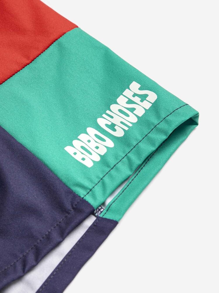 Bobo Choses Bobo Choses color block swim trunks