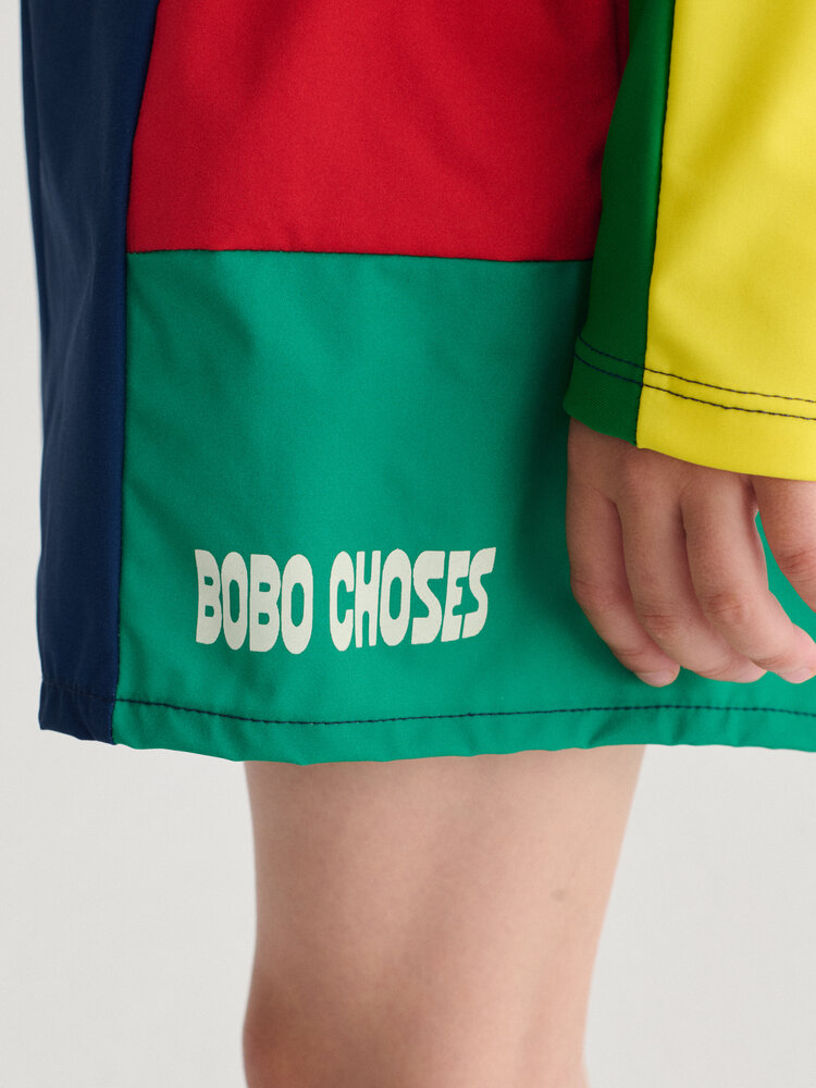 Bobo Choses Bobo Choses color block swim trunks