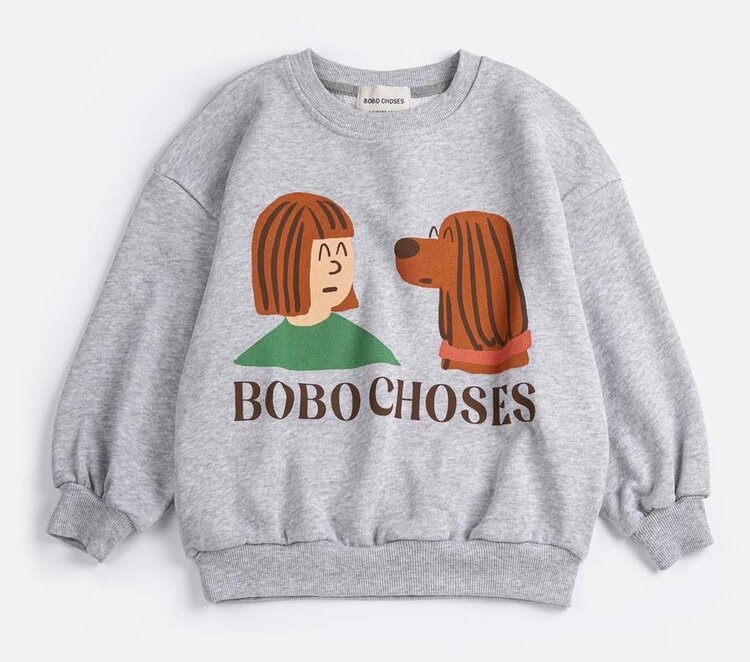 Bobo Choses Friends In A Pickle sweatshirt
