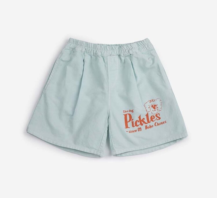 Bobo Choses Pickles The Dog woven Bermuda shorts