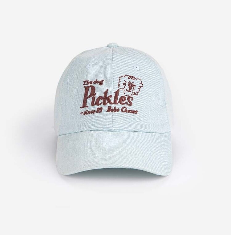 Bobo Choses Pickles The Dog denim cap