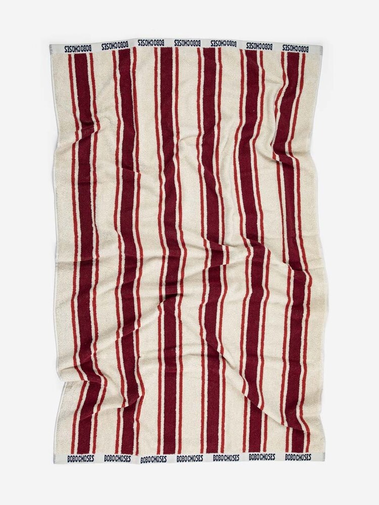 Bobo Choses  Bobo Choses Striped beach towel