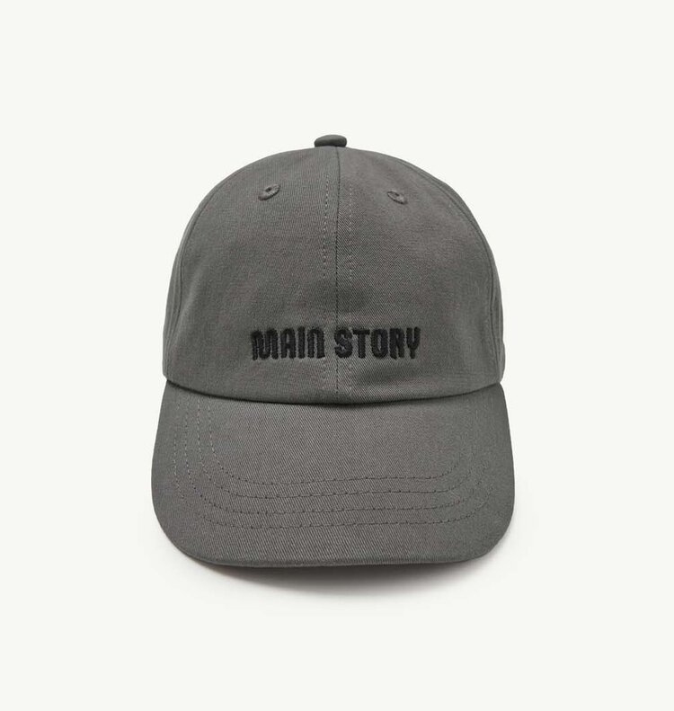 Main Story UK Cap - Grey Twill