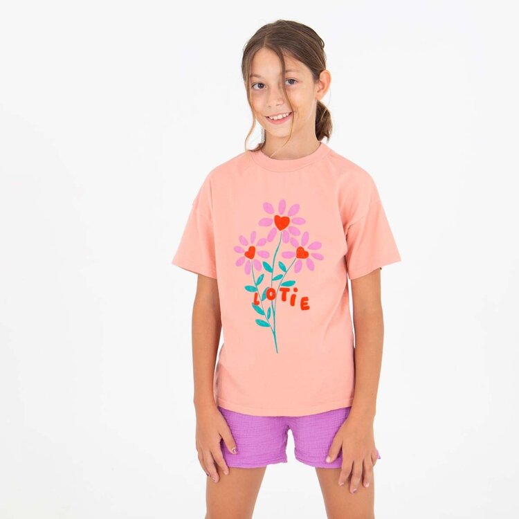 Lotiekids Wide Fit T-shirt - Flowers