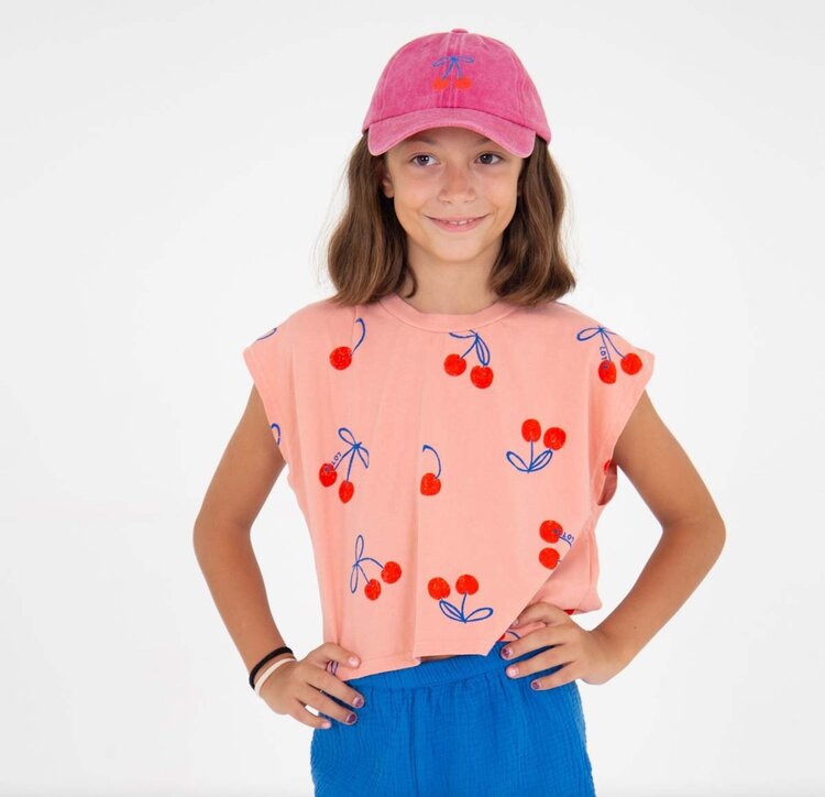 Lotiekids Crop Top - Cherries Allover