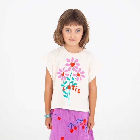 Lotiekids Crop Top - Flowers