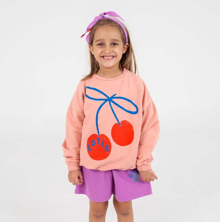 Lotiekids Sweatshirt - Lotie Cherries
