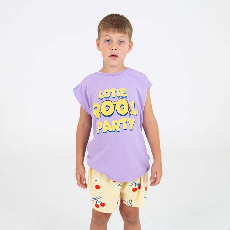 Lotiekids Sleeveless Tshirt - Lotie Pool Party