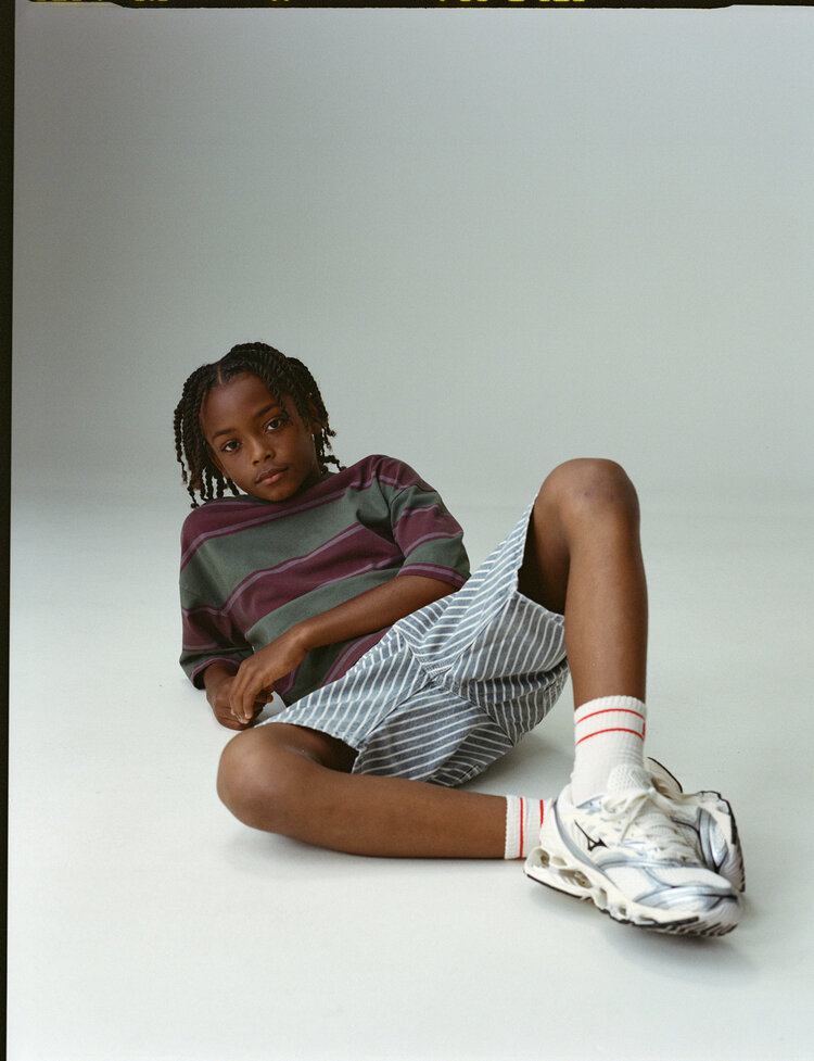 Bellerose T-shirt Sine - Stripe