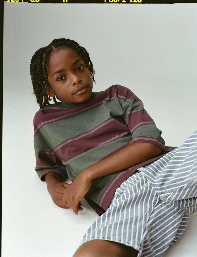 Bellerose T-shirt Sine - Stripe