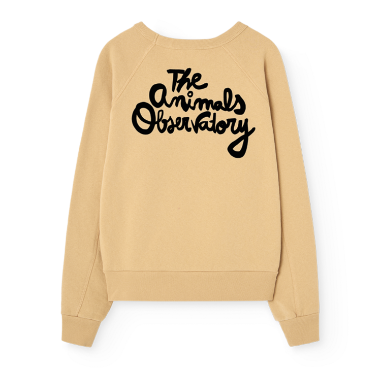 The Animal Observatory Shark Sweatshirt - Soft Brown