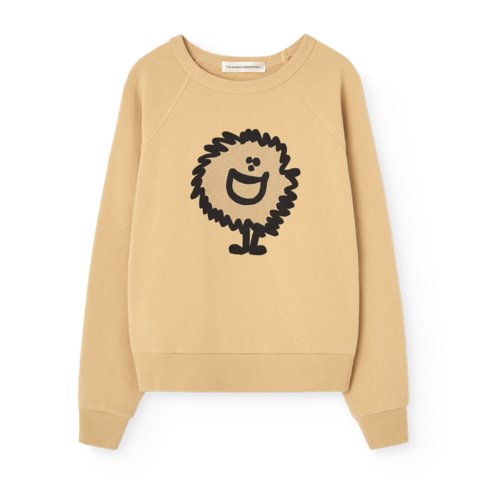 The Animal Observatory Shark Sweatshirt - Soft Brown
