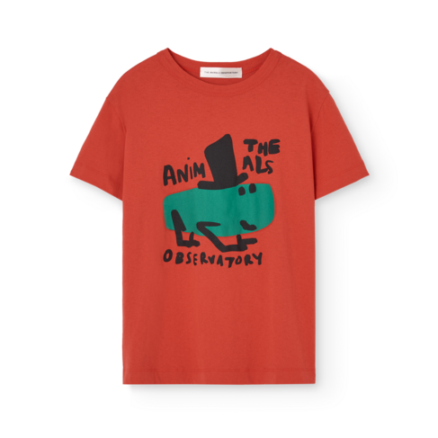 The Animal Observatory Rooster T-shirt - Red