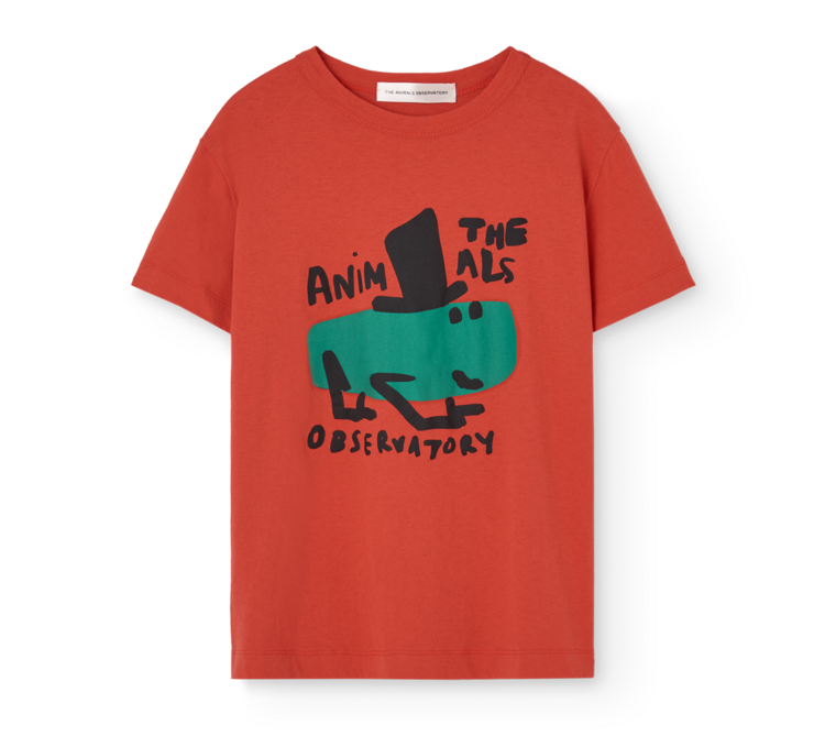 The Animal Observatory Rooster T-shirt - Red
