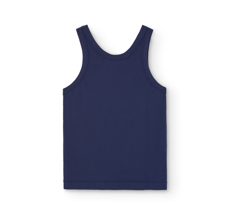 The Animal Observatory Frog Tank Top - Deep Blue