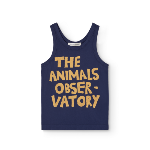 The Animal Observatory Frog Tank Top - Deep Blue