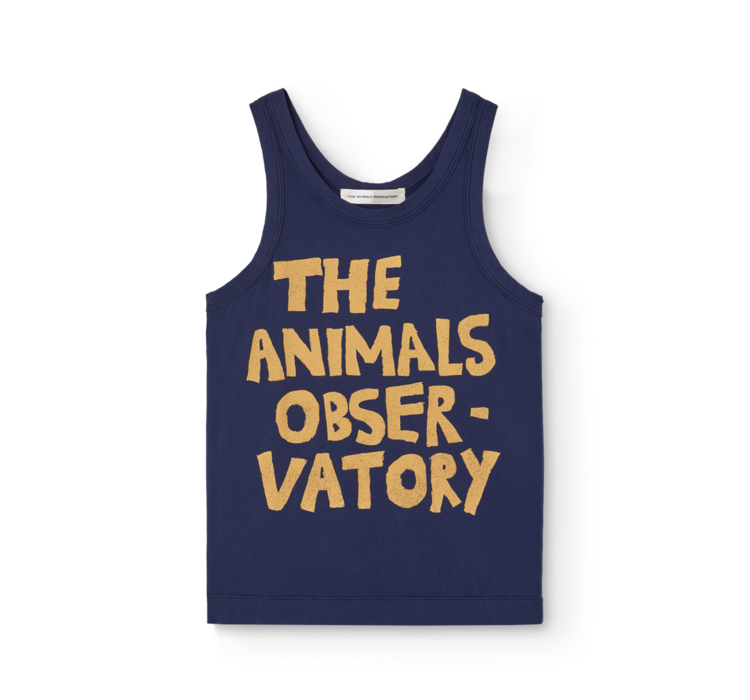 The Animal Observatory Frog Tank Top - Deep Blue