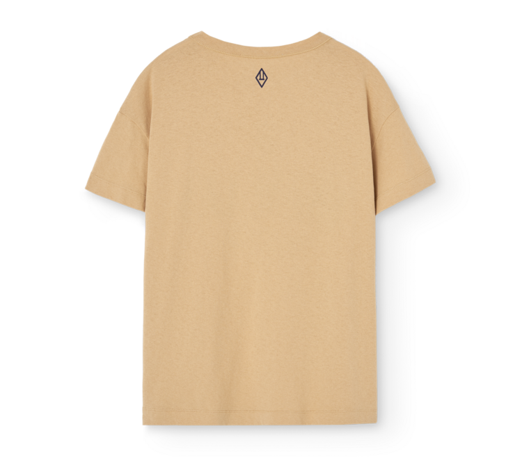 The Animal Observatory Pupfish T-shirt - Soft Brown