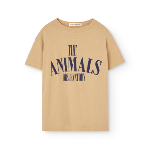 The Animal Observatory Pupfish T-shirt - Soft Brown