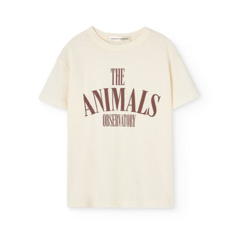 The Animal Observatory Pupfish T-shirt - Raw White