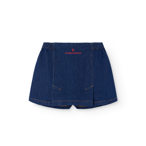 The Animal Observatory Olingo Denim Skort - Blue