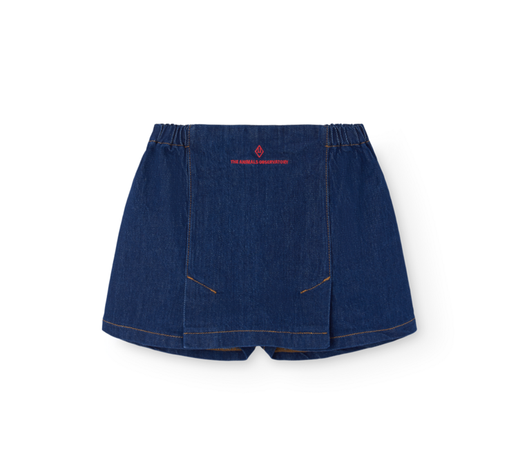 The Animal Observatory Olingo Denim Skort - Blue