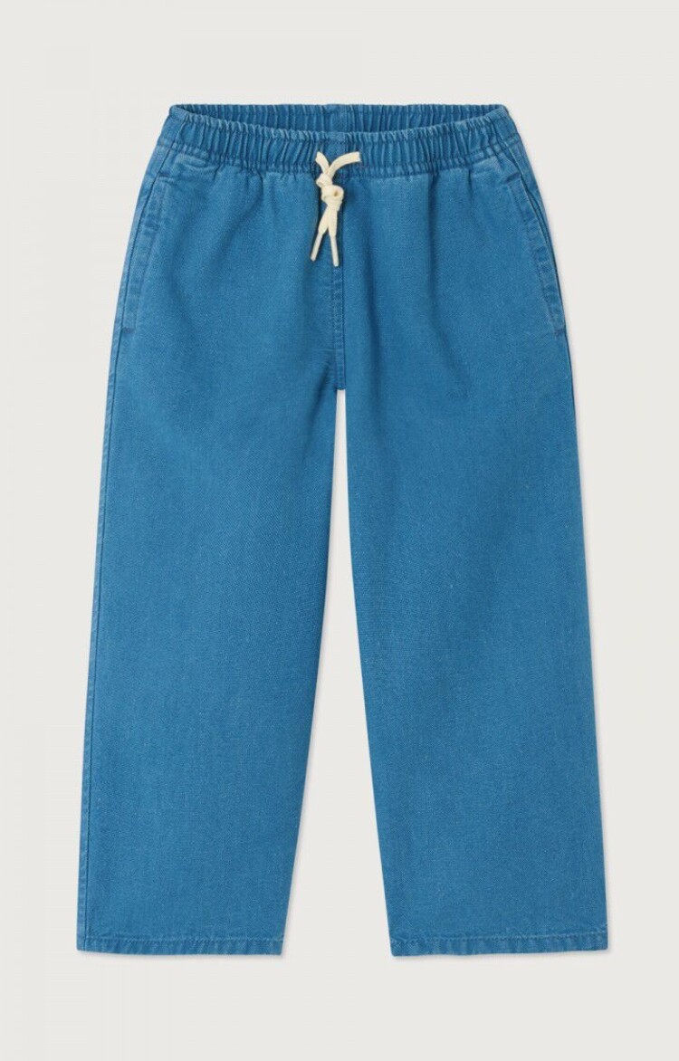American Vintage Pantalons Comow - Stone Blue