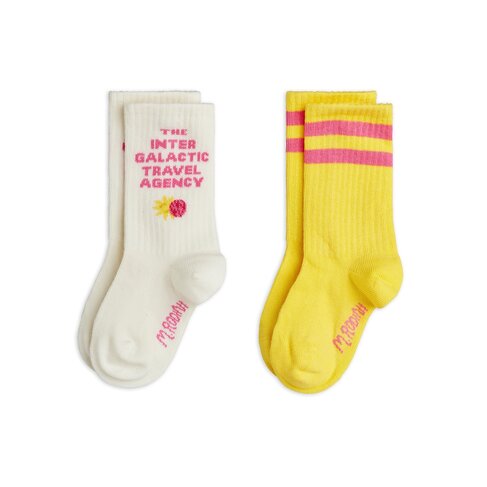 Mini Rodini Intergalactic 2-pack socks