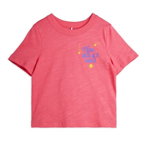 Mini Rodini The milky way sp ss tee - pink