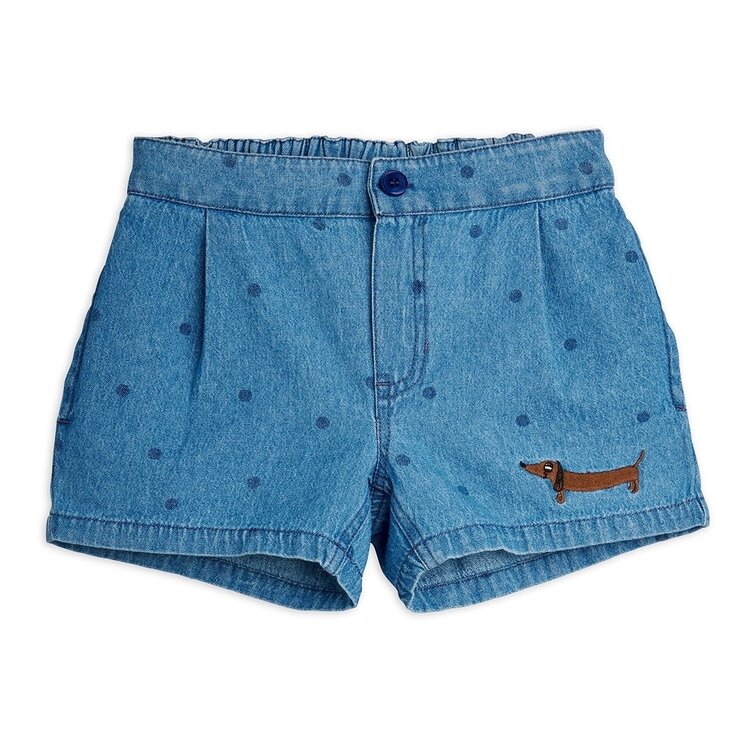 Mini Rodini Lw denim dots aop shorts