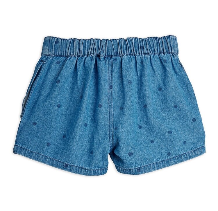 Mini Rodini Lw denim dots aop shorts