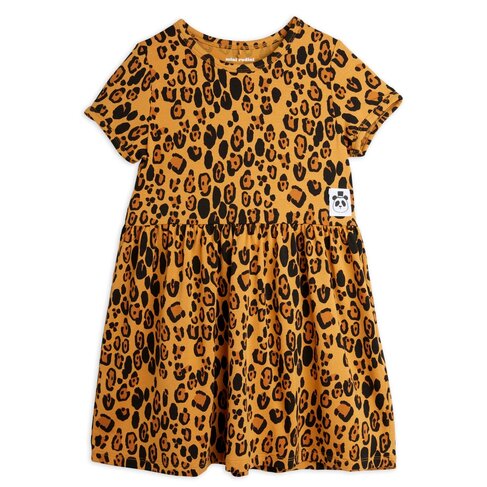 Mini Rodini Basic leopard ss dress