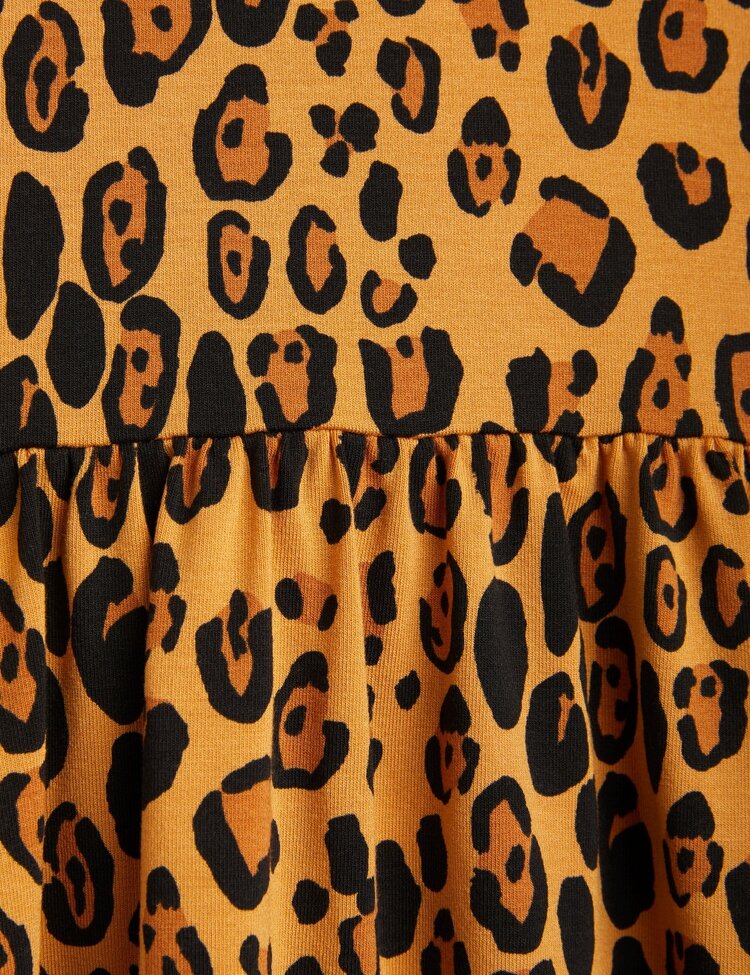 Mini Rodini Basic leopard ss dress
