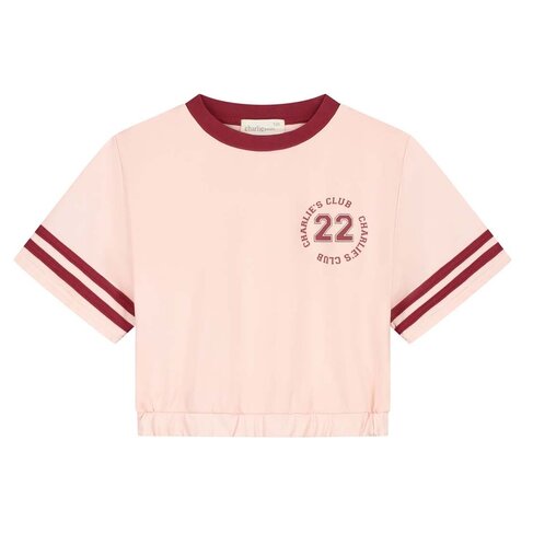 Charlie Petite Lianne T-Shirt - Pink Washed